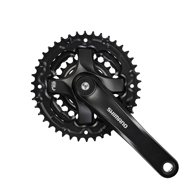TOURNEY TY MTB CRANKSET 185.5 MM Q-FACTOR 3X8/7/6s