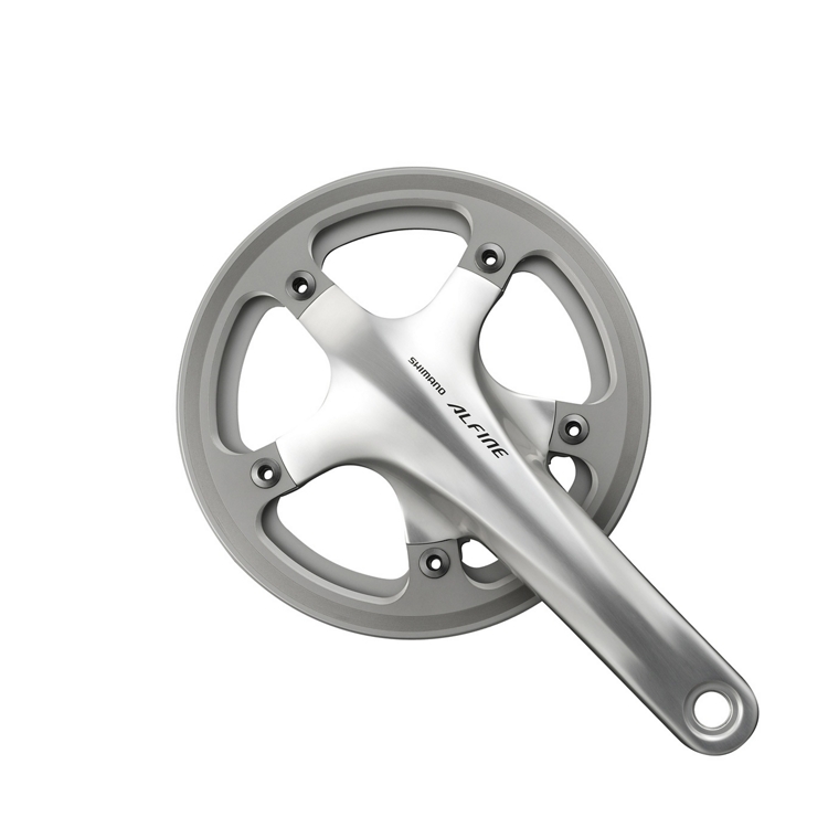 ALFINE CRANKSET WITH CHAIN GUARD