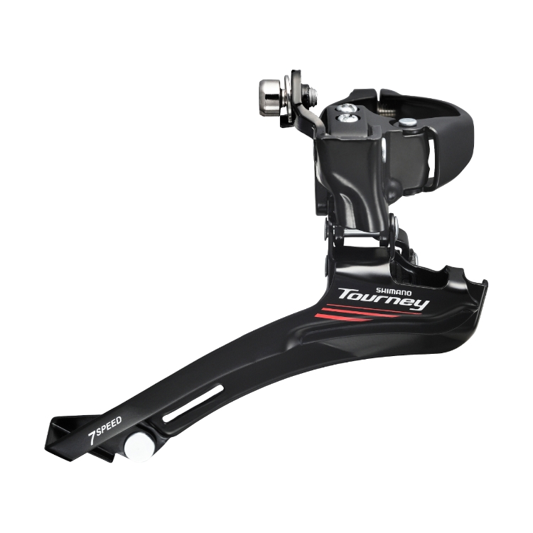 TOURNEY A070 FRONT DERAILLEUR (CLAMP BAND MOUNT) 2X7s