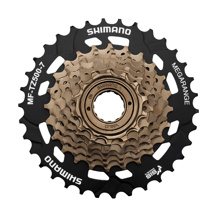 TOURNEY TZ MULTIPLE FREEWHEEL 3X7s